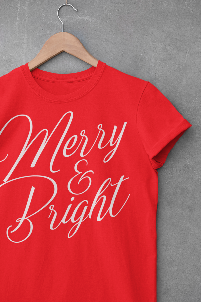 Merry & Bright (Tshirt)