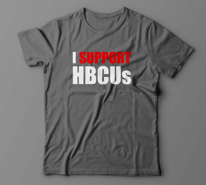 I SUPPORT HBCUs (Grey)