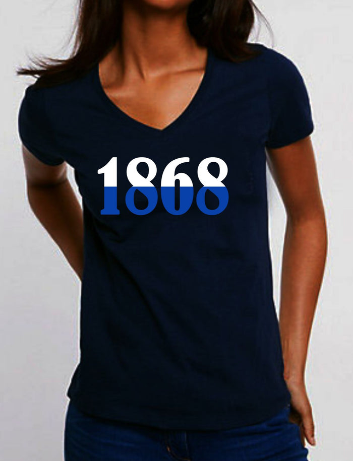 1868 (Women Fitted Vneck)