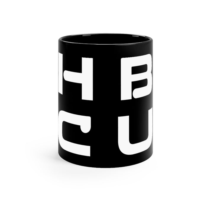 Black mug 11oz