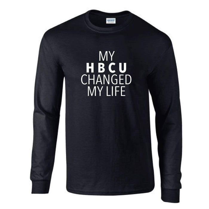 My HBCU Changed My Life (Unisex Long Sleeve)