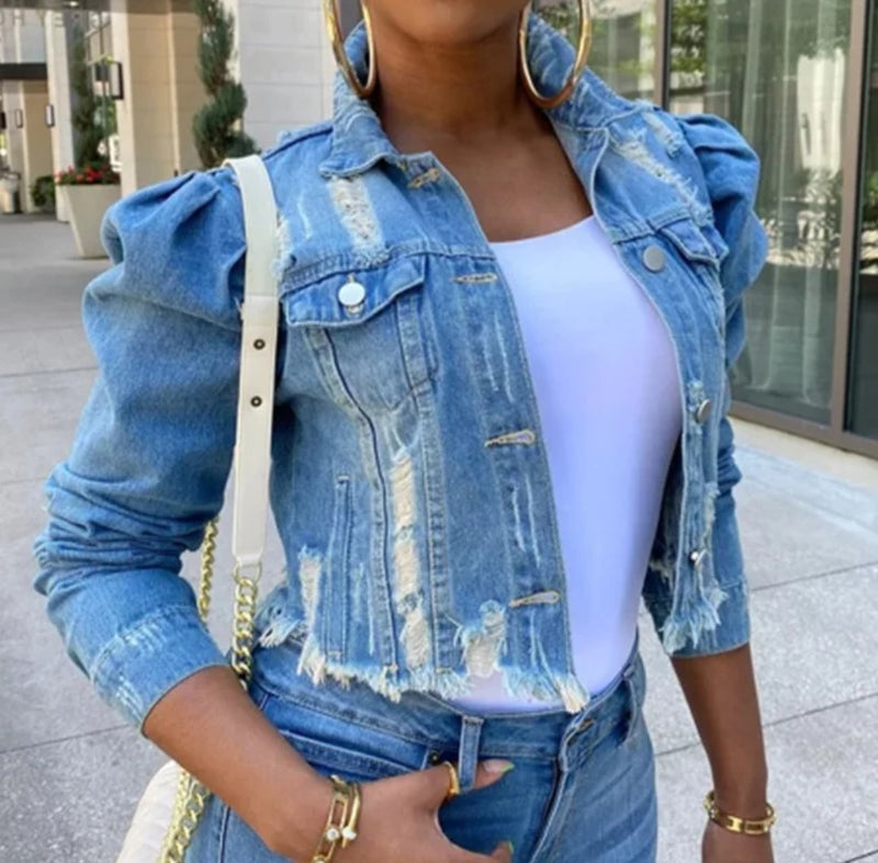 Crop Jean Jacket