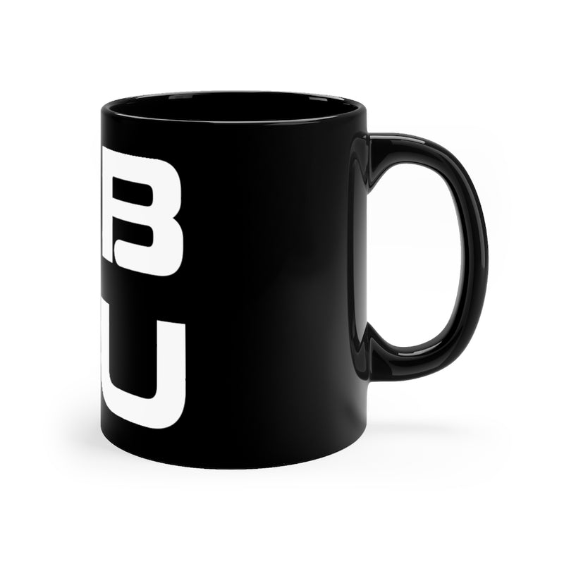 Black mug 11oz