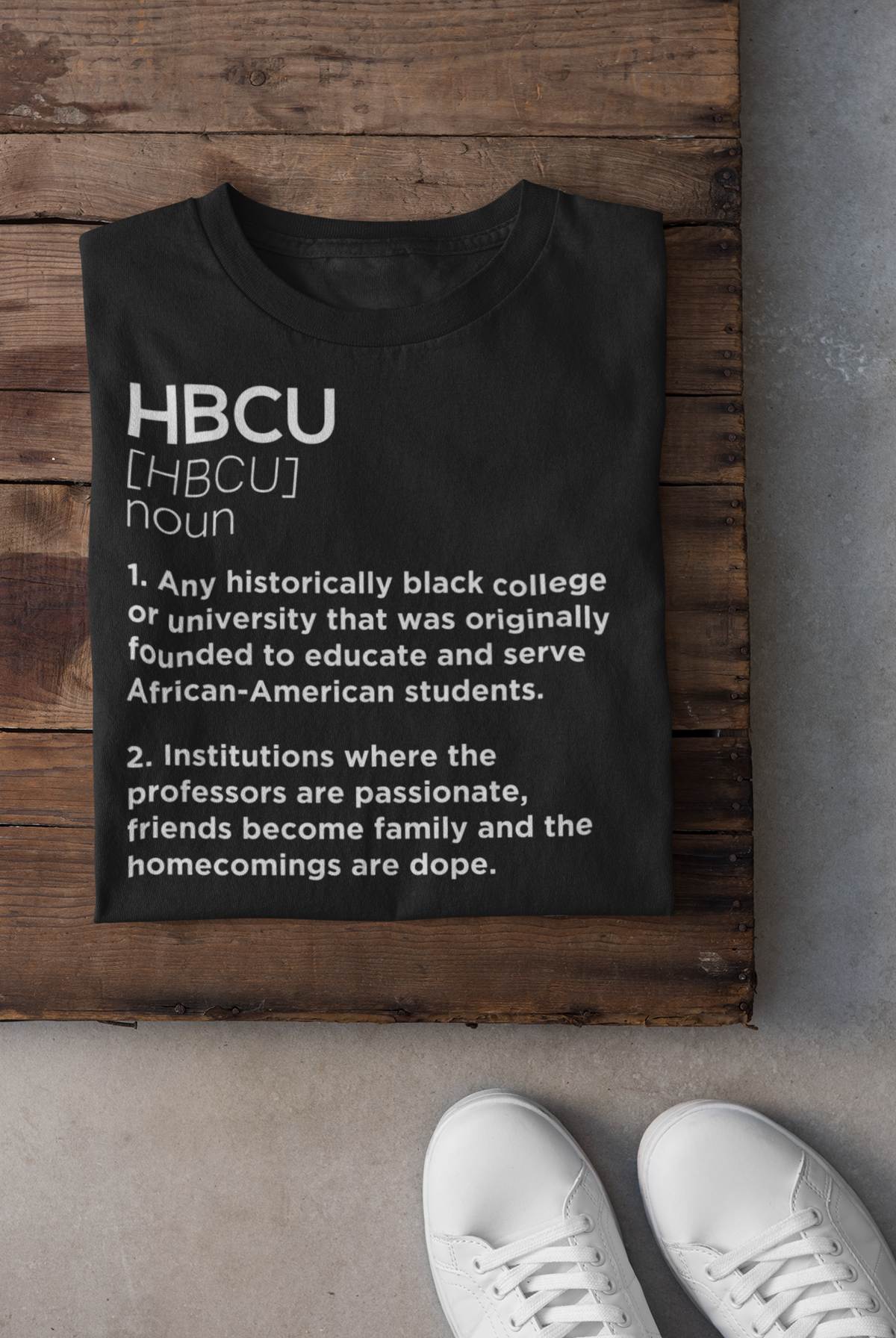 HBCU Defined  (black unisex)