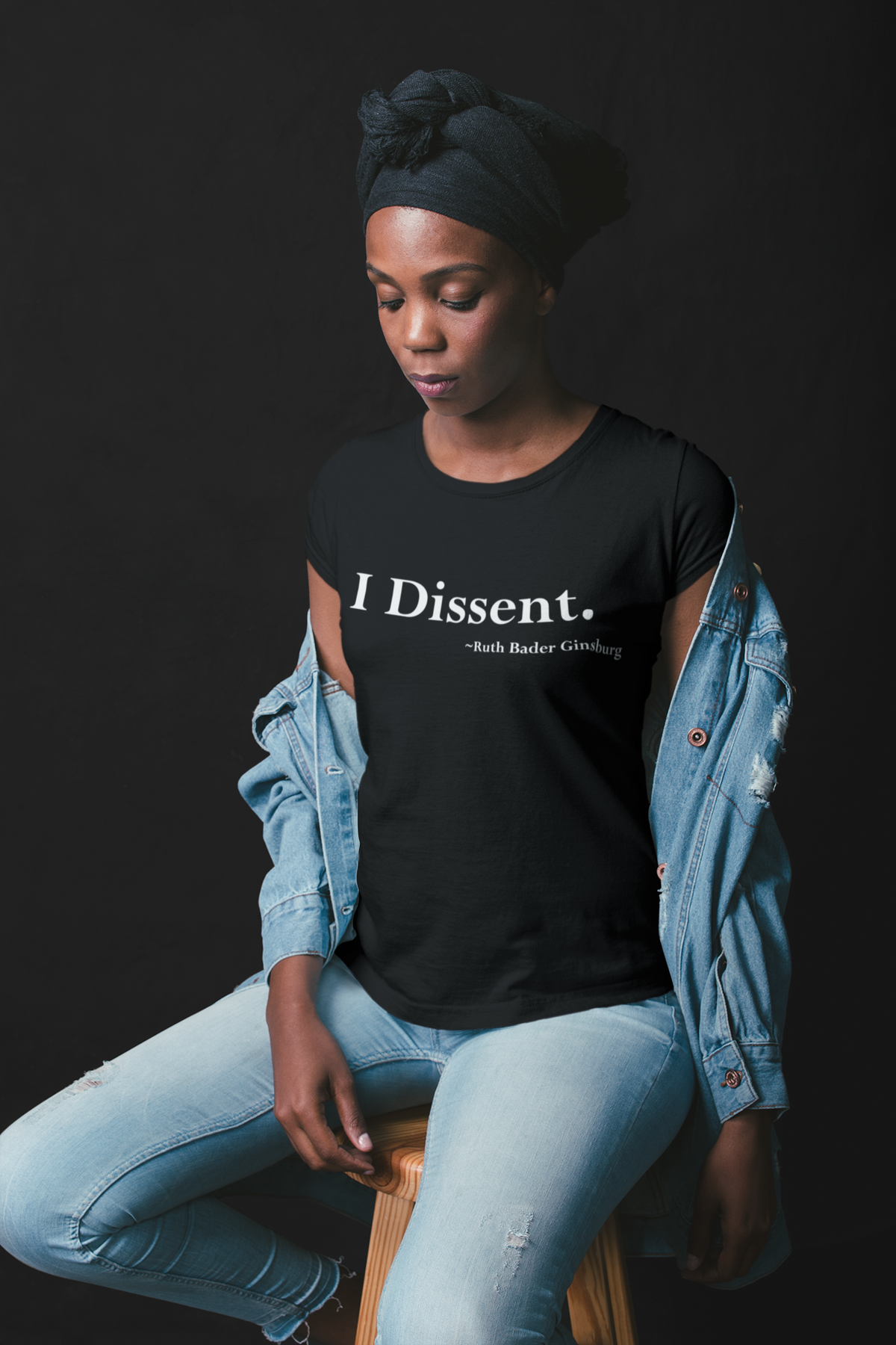 I DISSENT - Ladies Fitted Tee (available in Unisex also)