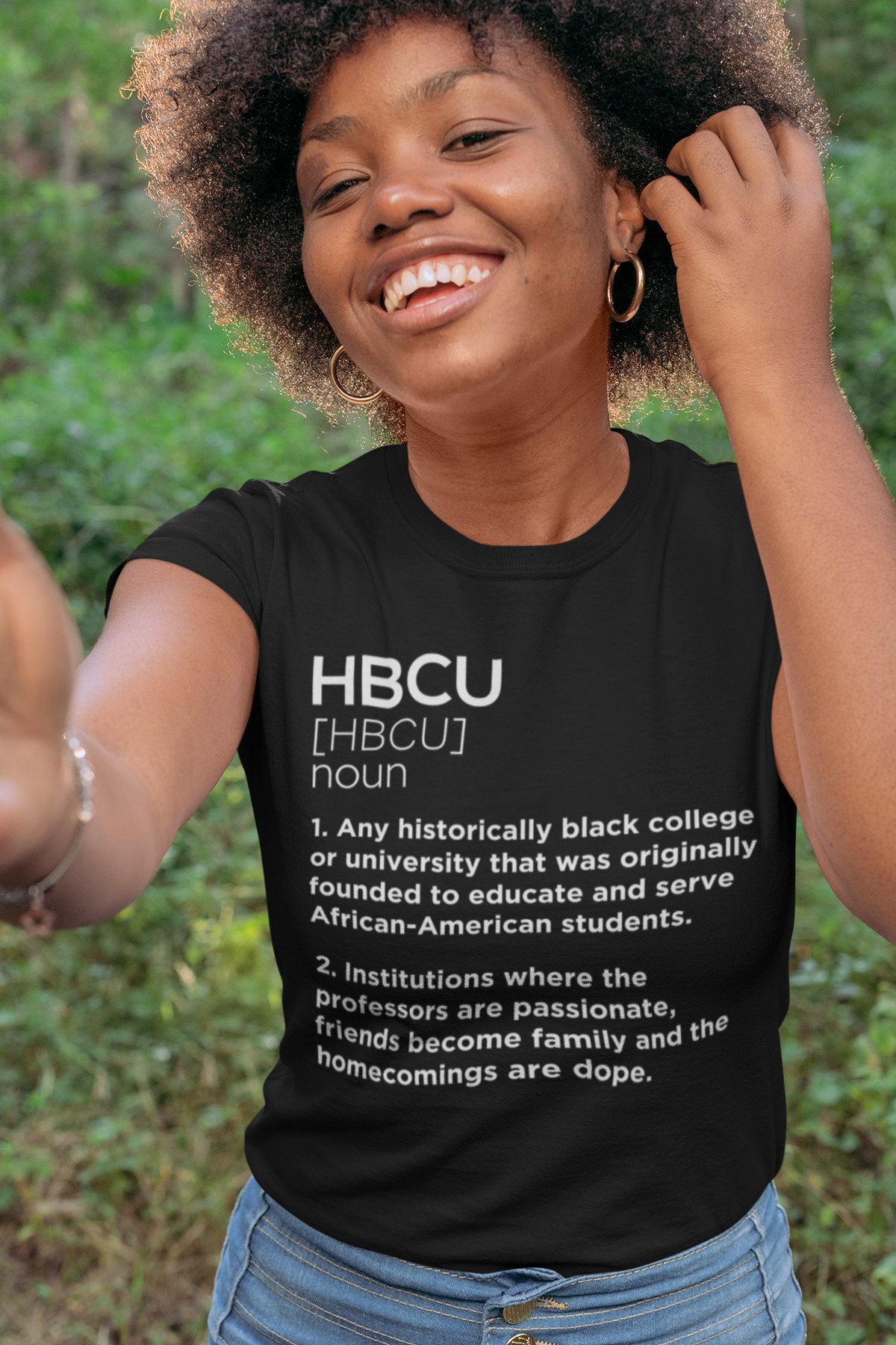 HBCU Defined  (black unisex)